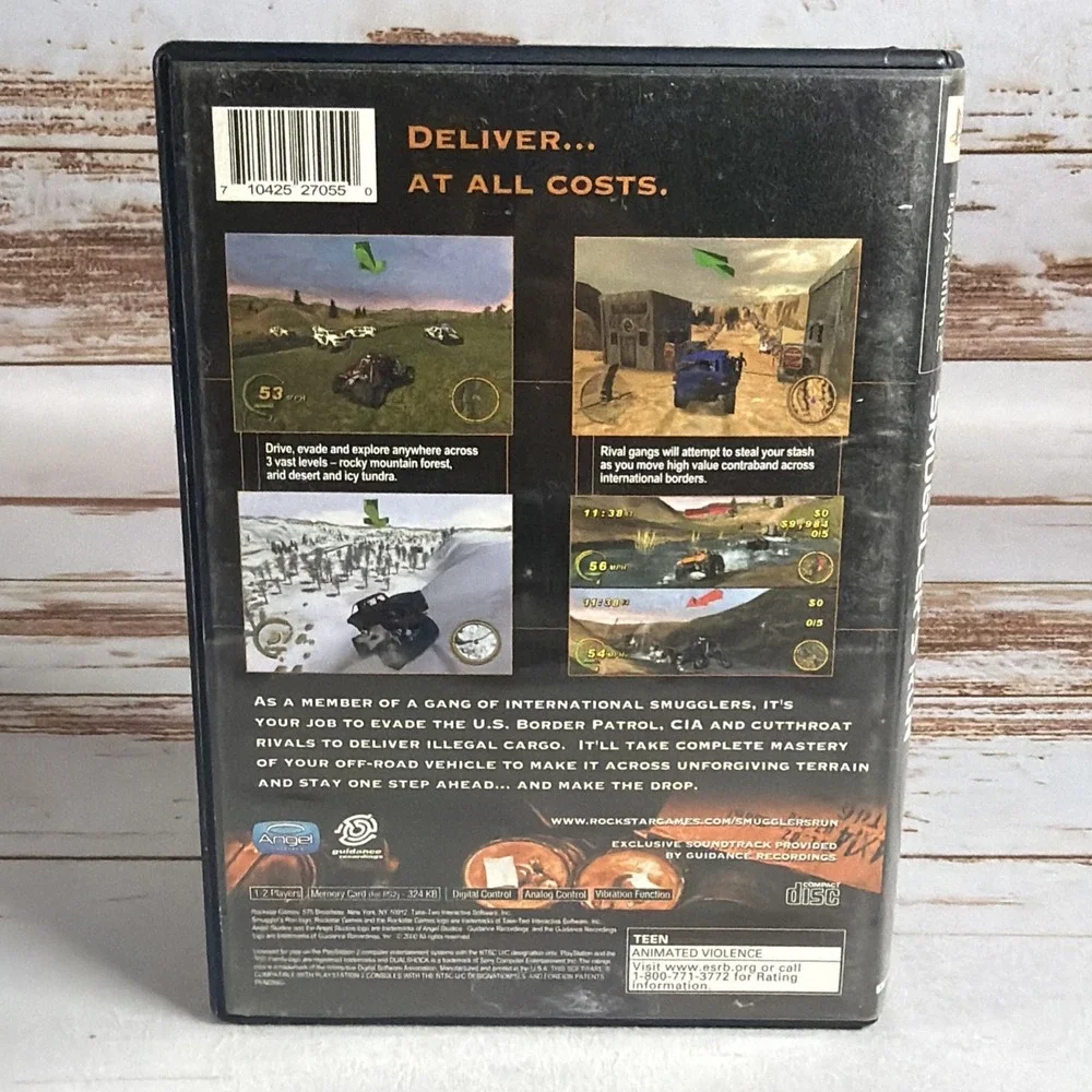 Smuggler's Run - Sony PlayStation 2